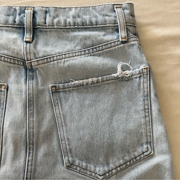 Agolde Quinn High Rise Skirt in Vega - Picture 13 of 16